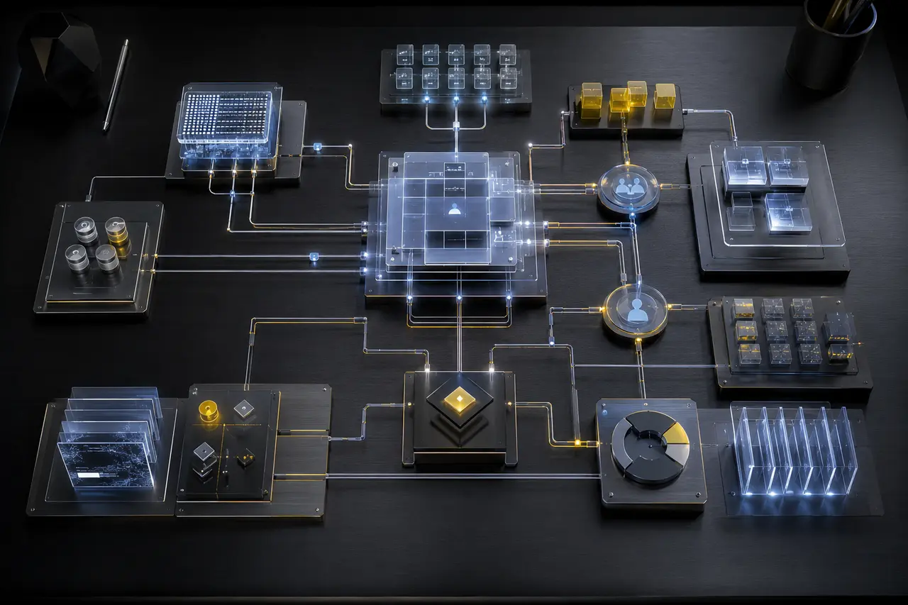 Blueprint of a documented system architecture