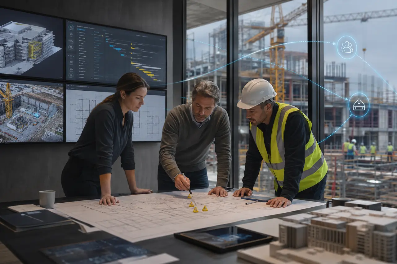 Construction operations command view tracking jobs, costs, and margins