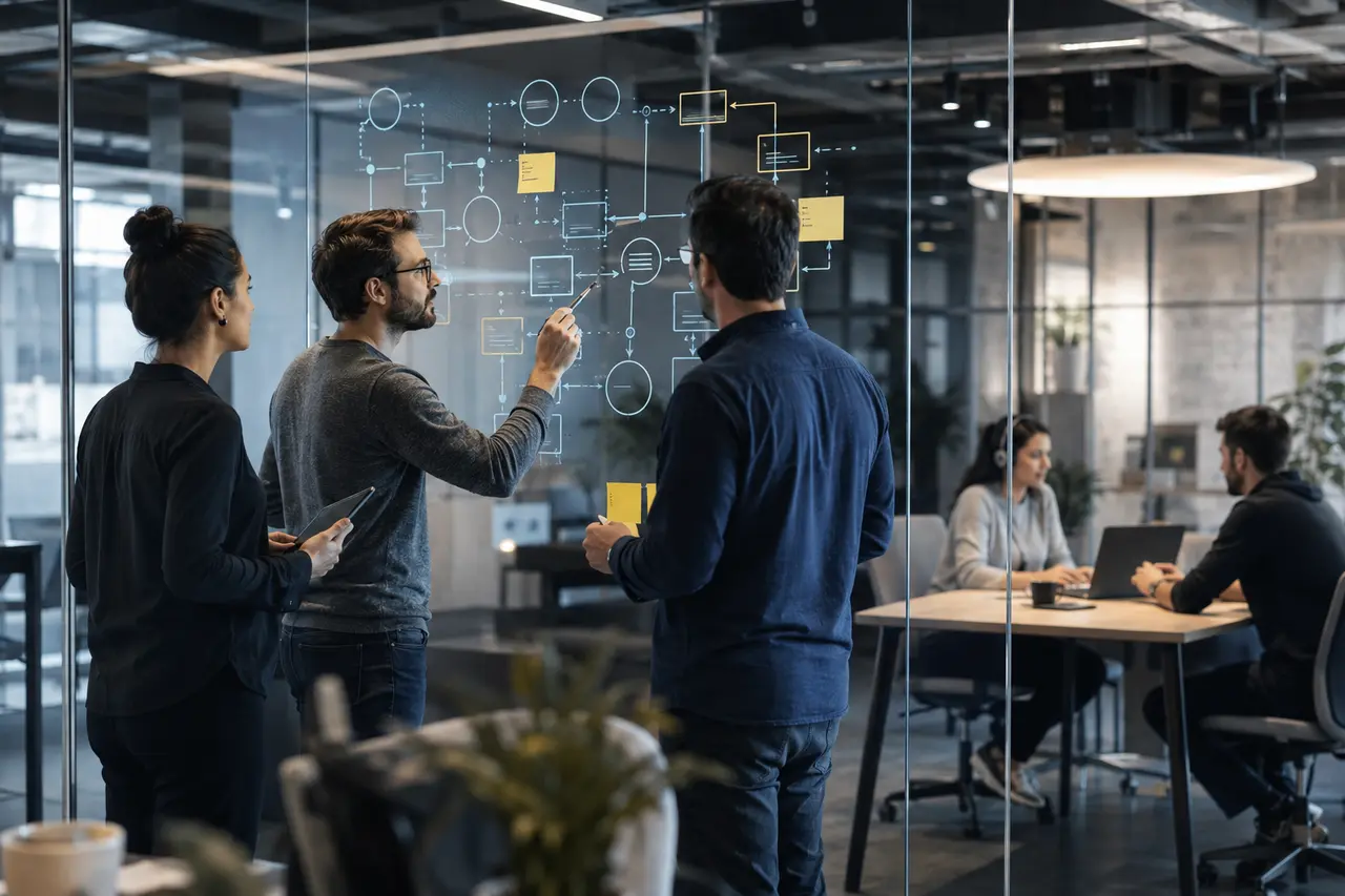 Client success workflow tracking onboarding, sessions, and milestones